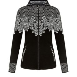 Bluza NEWLAND EVA POD Print|Czarny. Czarne bluzy damskie z kapturem marki Newland, z tkaniny. Za 600,00 zł.