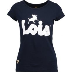 T-shirty damskie: LOIS Jeans CAMISETA LOGO Tshirt z nadrukiem navy/white