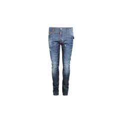 Jeansy slim fit Dsquared S74LB0203. Niebieskie jeansy męskie Dsquared, s, bez wzorów. Za 1199,00 zł.