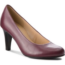 Półbuty GABOR - 95.310.85 Merlot. Czerwone półbuty damskie skórzane marki Gabor, eleganckie, na obcasie. W wyprzedaży za 249,00 zł.