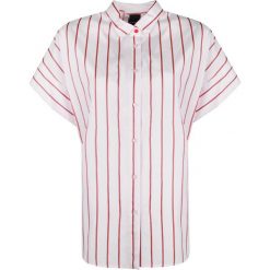 Pinko Koszula "Parnell". Czerwone koszulki damskie Pinko, na co dzień, z nadrukiem, polo, z krótkim rękawem. Za 249,00 zł.
