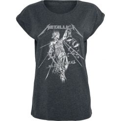 Metallica Raining Light Koszulka damska szary. Szare bluzki z odkrytymi ramionami marki Metallica, xl, z nadrukiem, z okrągłym kołnierzem. Za 109,90 zł.