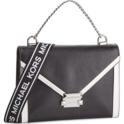 Torebka MICHAEL MICHAEL KORS - 30H8SWHL3L Blk/Opticwht. Czarne torebki klasyczne damskie MICHAEL Michael Kors, bez wzorów, ze skóry, klasyczne, bez dodatków. Za 1509,00 zł.