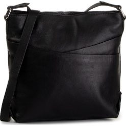 Torebka CLARKS - Topsham Charm 261413590 Black Leather. Czarne listonoszki damskie Clarks, bez wzorów, ze skóry, bez dodatków. Za 389,00 zł.