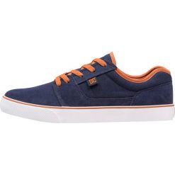 DC Shoes TONIK Tenisówki i Trampki navy/bright blue. Niebieskie tenisówki damskie DC Shoes, ze skóry. Za 339,00 zł.