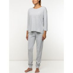 Koszulka piżamowa Lauren Ralph Lauren ILN61745. Szare piżamy damskie Lauren Ralph Lauren, m, bez wzorów, z bawełny, bez rękawów. W wyprzedaży za 169,00 zł.