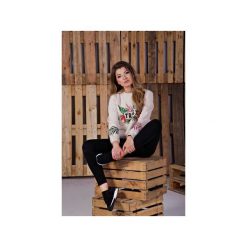 Trust Beige Sweatshirt. Brązowe bluzy damskie Kingsize, l, z nadrukiem, bez kołnierzyka, bez rękawów, bez kaptura. Za 64,50 zł.