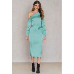 Sukienki: Lavish Alice Satynowa sukienka asymetryczna – Blue