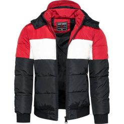 Kurtka męska w pasy czarna Recea. Czarne kurtki męskie Recea, na zimę, xl, bez wzorów, z poliesteru, bez kaptura. Za 139,99 zł.