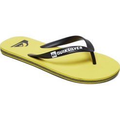 Quiksilver Japonki Molokai Black/Yellow. Żółte kapcie męskie Quiksilver. Za 52,00 zł.