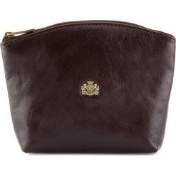 Kosmetyczka 10-3-116-4. Pomarańczowe kosmetyczki damskie Wittchen, z aplikacjami, eleganckie. Za 99,90 zł.