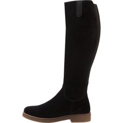Pier One Kozaki black. Czarne kowbojki damskie Pier One, z materiału. W wyprzedaży za 303,20 zł.