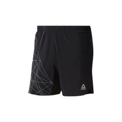 Szorty i Bermudy Reebok Sport Spodenki Running Reflective. Czarne spodenki sportowe męskie Reebok Sport, l. Za 199,00 zł.