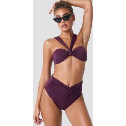 Trendyol Dół bikini z wysokim stanem - Purple. Fioletowe bikini Trendyol. Za 40,95 zł.