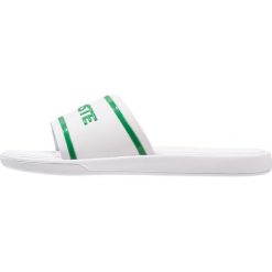 Kąpielówki męskie: Lacoste SLIDE Sandały kąpielowe white/green