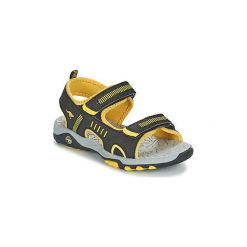Sandały Dziecko Kangaroos K-LOGAN. Czarne sandały dziewczęce KangaROOS, bez zapięcia. Za 129,00 zł.