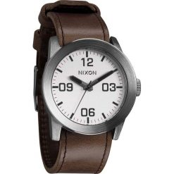 Biżuteria i zegarki męskie: Zegarek męski Silver Brown Nixon Private A0491113