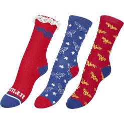 Skarpetki męskie: Wonder Woman Logo Skarpetki wielokolorowy