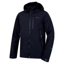 Husky Kurtka Sauri M Czarna, M. Czarne kurtki sportowe męskie marki Husky, m, z softshellu. Za 535,00 zł.