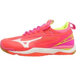 Buty sportowe damskie: Mizuno WAVE MIRAGE Obuwie do piłki ręcznej fiery coral/safety yellow/pink glow