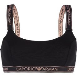 Emporio Armani Biustonosz Czarny. Czarne biustonosze Emporio Armani, bez wzorów, z elastanu. Za 171,95 zł.