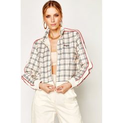 Bluza Fila Tevy 687619. Brązowe bluzy damskie Fila, l, bez wzorów, bez rękawów, bez kaptura. W wyprzedaży za 299,00 zł.