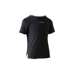 Koszulka F100. Niebieskie t-shirty damskie marki KIPSTA. Za 14,99 zł.