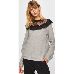 Liu Jo - Bluza. Szare bluzy damskie Liu Jo, s, z aplikacjami, z bawełny, bez rękawów, bez kaptura. W wyprzedaży za 479,90 zł.