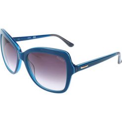 Okulary przeciwsłoneczne "GU7428" w kolorze niebieskim. Niebieskie okulary przeciwsłoneczne damskie marki Hugo Boss, Valentino, Guess, wakacyjne. W wyprzedaży za 169,95 zł.