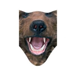 Maska snowboard/ski/bike hauer BEAR. Pomarańczowe szaliki męskie Hauer, z materiału. Za 53,10 zł.