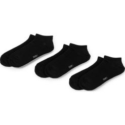 Zestaw 3 par niskich skarpet męskich JOOP! - Soft Cotton Sneaker 900.002 Black 2000. Czarne skarpetki męskie z elastanu. Za 59,00 zł.