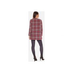 DŁUGA ELEGANCKA KURTKA CHANELKA Z FRĘDZELKAMI. Czerwone kurtki damskie marki Bien fashion, m, bez wzorów, z wełny, eleganckie, długie, bez kaptura. Za 209,00 zł.