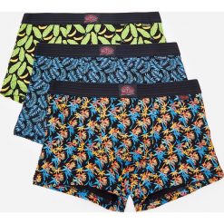 3 pack bokserek z tropikalnym motywem - Wielobarwny. Bokserki męskie House, bez wzorów. Za 59,99 zł.