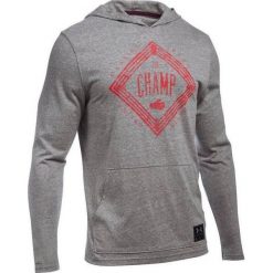 Bejsbolówki męskie: Under Armour Bluza męska Cassius Clay Triblend Hoodie szarar. S (1282315-082)