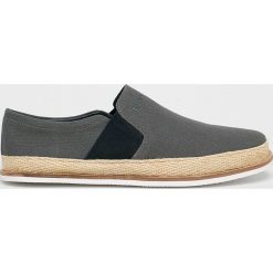 Joop! - Espadryle. Szare espadryle męskie ze skóry. W wyprzedaży za 189,90 zł.