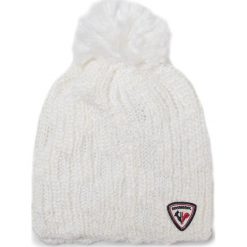 Czapka ROSSIGNOL - Mely RLIWH18 White 100. Białe czapki damskie Rossignol, bez wzorów, z materiału. W wyprzedaży za 99,00 zł.