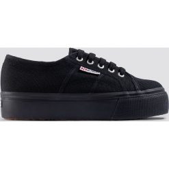 Superga Tenisówki Acotw Linea 2790 - Black. Czarne trampki i tenisówki damskie Superga, bez wzorów, na sznurówki. Za 323,95 zł.