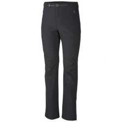 Columbia Spodnie Softshellowe Passo Alto Ii Pant Black 34. Czarne spodnie męskie marki Columbia, s, w paski, sportowe. W wyprzedaży za 249,00 zł.