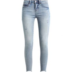 Boyfriendy damskie: Noisy May NMLUCY Jeans Skinny Fit light blue denim