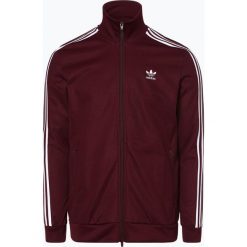 Bluzy męskie: adidas Originals - Męska bluza rozpinana, brązowy