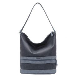 Tamaris Torebka Smirne Hobo Bag L 3056191-890 Navy grzebień. Niebieskie torebki klasyczne damskie Tamaris, bez wzorów, bez dodatków. W wyprzedaży za 188,00 zł.