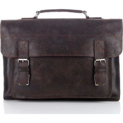 Torba skórzana męska c.brązowa PAOLO PERUZZI Adventure 901-PP - c.brązowy. Pomarańczowe torby męskie skórzane Paolo Peruzzi, w paski, ze skóry, na ramię, duże. Za 329,99 zł.