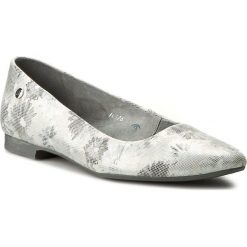 Baleriny damskie: Baleriny MACIEJKA – 00873-03/00-5 Popiel Kwiaty