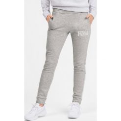Puma Athletics Spodnie dresowe Szary. Szare spodnie damskie Puma, xl, bez wzorów, z elastanu. Za 206,95 zł.