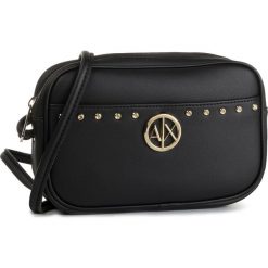 Torebka ARMANI EXCHANGE - 942559 9A116 00020 Nero. Czarne listonoszki damskie Armani Exchange, na co dzień, bez wzorów, ze skóry ekologicznej, eleganckie, bez dodatków. Za 339,00 zł.