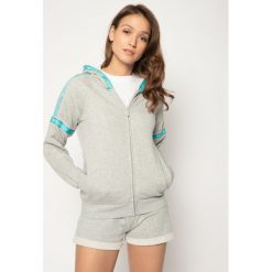Bluza Emporio Armani Underwear 164321 0P287 03748. Szare bluzy damskie Emporio Armani Underwear, l, bez wzorów, z bawełny, bez rękawów, bez kaptura. W wyprzedaży za 399,00 zł.