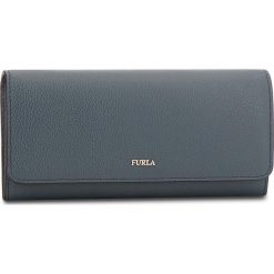 Duży Portfel Damski FURLA - Babylon 978960 P PU02 OAS Ardesia e. Niebieskie portfele damskie Furla, ze skóry. Za 690,00 zł.
