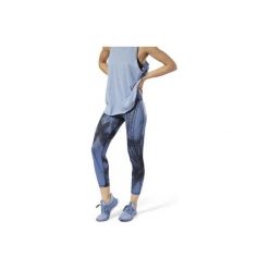 Damskie Legginsy Lux Bold 7/8 (S). Legginsy sportowe damskie Reebok, s, z nadrukiem, z elastanu, na fitness i siłownię. W wyprzedaży za 189,99 zł.