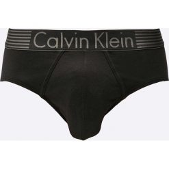 Calvin Klein Underwear - Slipy. Czarne slipy męskie Calvin Klein Underwear, s, bez wzorów, z elastanu. W wyprzedaży za 99,90 zł.