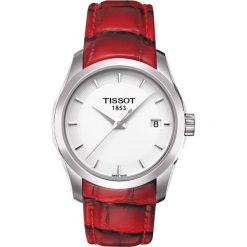 PROMOCJA ZEGAREK TISSOT T- CLASSIC T035.210.16.011.01. Białe zegarki damskie marki TISSOT, ze stali. W wyprzedaży za 1051,59 zł.